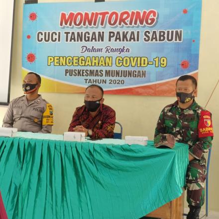 MONITORING PUSKESMAN MUNJUNGAN DI DESA SOBO